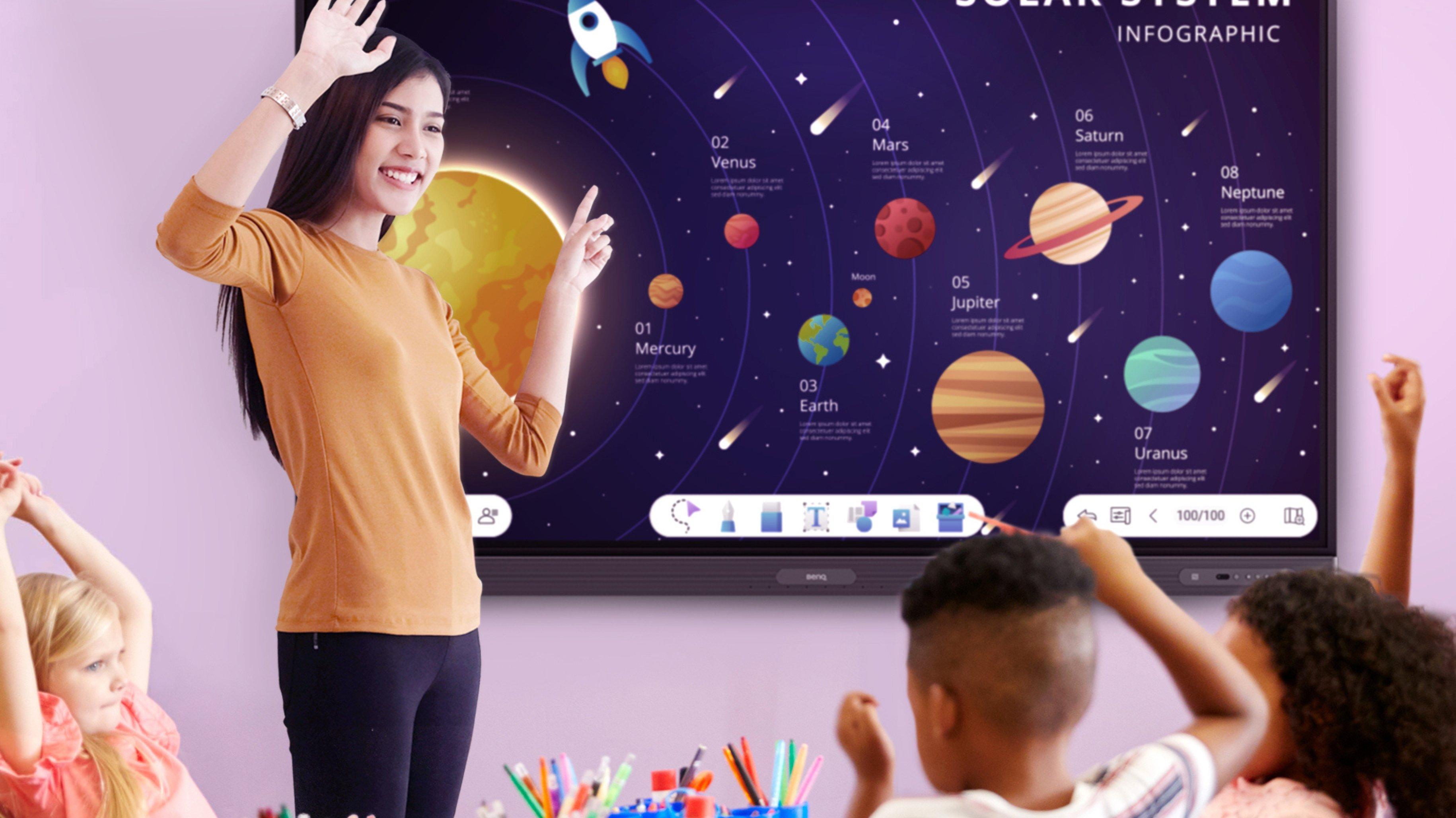 BenQ Germ-Resistant <b>Interactive</b> Smart Board｜BenQ Asia Pacific